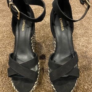 Express espadrille wedge